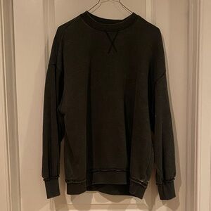 H&M Men's Dark Gray Crewneck Sweater